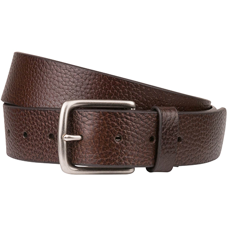 Pebble Leather Jeans Belt