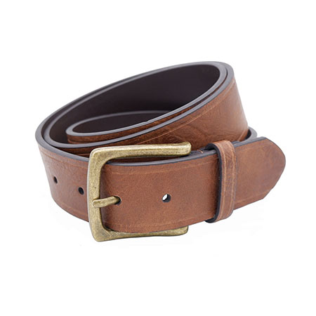 Tan Casual PU Belt