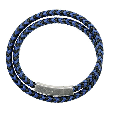 Twin Color Braid Bracelet