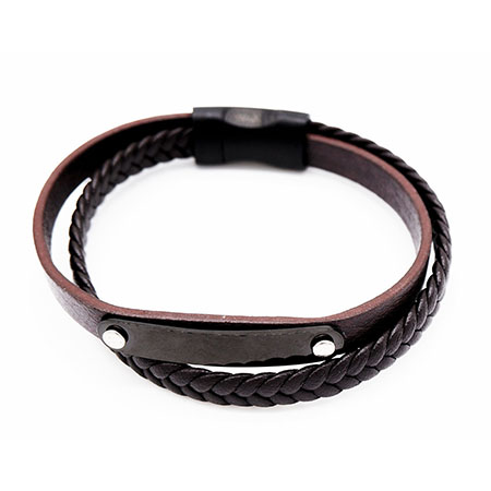 2 Wraps PU Bracelet