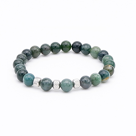 Moss Agate Bracelet
