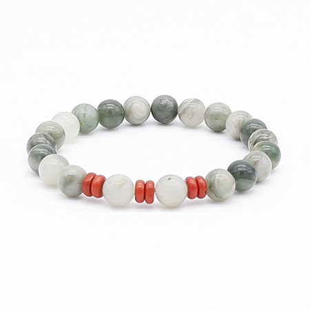 Grass Jasper Beaded Bracelet