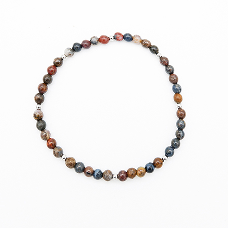 4mm Pietersite Bead Bracelet