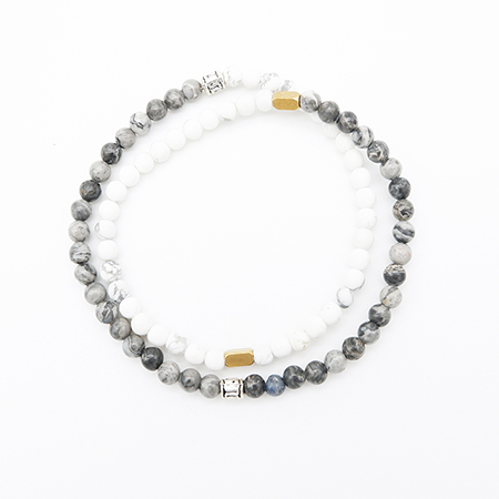 2 Strands Beaded Bracelet