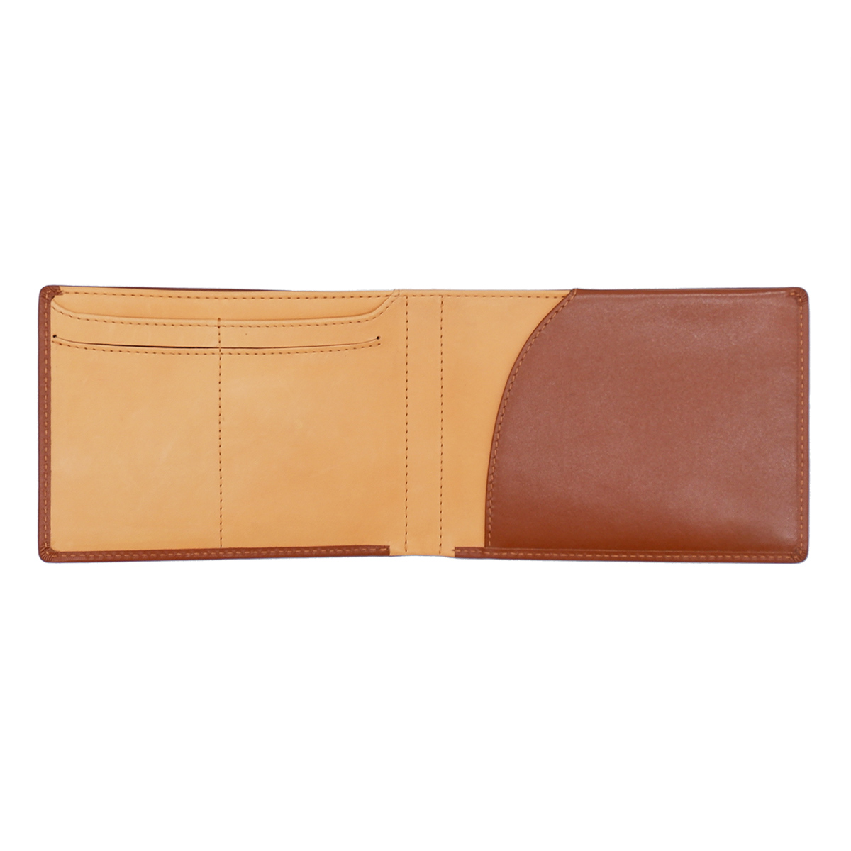Travel wallet tan interior.jpg